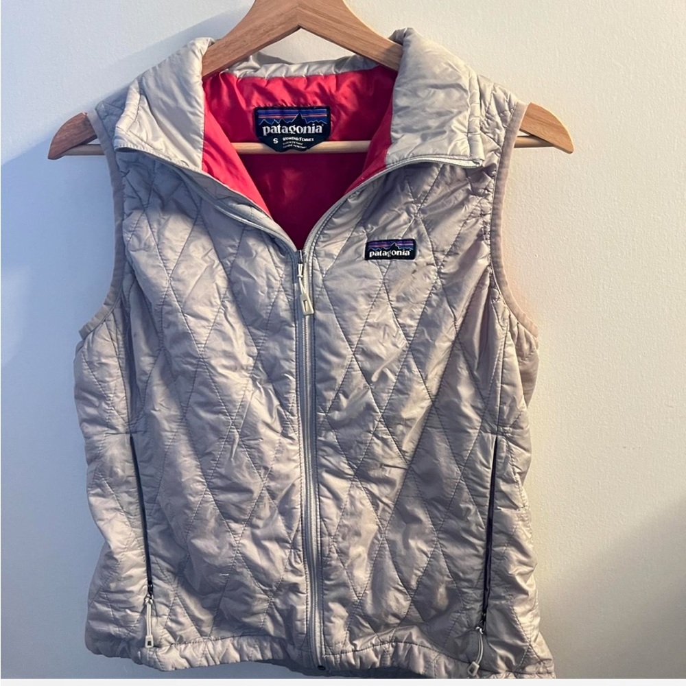 Patagonia Quilted Vest Grey Small